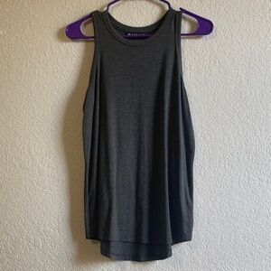 Dark Gray Sleeveless Top